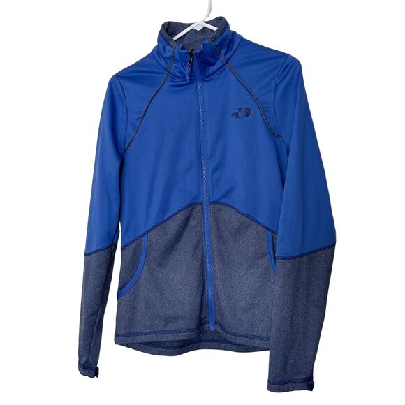 The North Face Women's Tri Climate Jacket in Midline Blue 3-in-1 Shell & Fleece - Picture 2 of 16